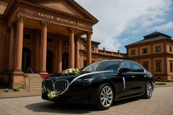 Hochzeitsauto mitChauffeur mieten in Frankfurt und Umgebung